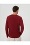 Sangria Men's Organic Cotton Crew Neck Long Sleeve T-Shirt - 5
