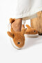 Women's Thick Sole Fur Lined Warm Lined Shark Figured House Slippers Silent Sole