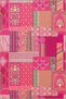 Pink Color Creative Decorative Woven Base Carpet Miravip36