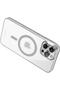 NOCT Frame Case Compatible with MagSafe iPhone 15 Pro Max 6.7"- Silver - 3