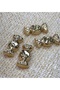 Candy Package Gold Design Large Button (3.8cm)