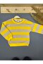 Chartoned Winter Children's Clothing Striped Sweater with Fleece Inside