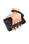 Men's Brown Bracelet Belt Thin Portfolio Hand Bag - 2