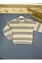 Chartoned Winter Children's Clothing Striped Sweater with Fleece Inside