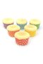 50Pcs Medium Size Muffin Cupcake Paper, Colorful Paper Muffin Cake Mold - 4