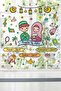 Welcome Three Months Recep Shaban Ramadan Glass Wall Door Sticker Set - 2