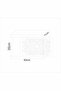 Modem Storage Box Sliding Model Side Opening 35Y X 40g X 11D White with Motif - 6