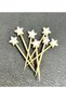 Star Pearl Beaded Cocktail Presentation Toothpick New Year Engagement Wedding 25Pcs 6cm Concept Party Ornament Nsct0029 - 3
