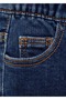 Jeans with lace up waistband - 3