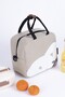 Food Carry Bag Hot and Cold Thermal Thermos Bag Camping Picnic Puffin Beige Fi - 3