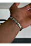 Men's Stainless Steel Adjustable to Wrist Bracelet Colorfast Colorfast No Darkening - 5