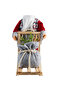 Santa Claus on Sled Standing Red-Grey 32 cm - 5