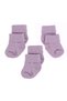 3 Pack Bamboo Newborn Baby Socks I Purple Lilac Baby Girl Boy Socks - 3