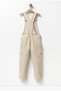 Unisex 6-8 Year Old Pocket Detail Raw Salopette - 4