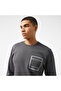 Men's Gray Regular Fit Sweatshirt - 4