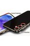 حافظة حماية للكاميرا ذات سطح ناعم لامع متوافقة مع هاتف Samsung Galaxy S24 FE مع حافة ذهبية - 5
