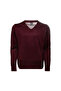 V-Neck Thin Wool Knitwear Sweater Men's Stylish and Comfortable - 2