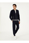 Navy Blue Jogging Fit Knitwear Trousers 50292585-Vr033