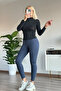 Women's Tights Brazilian Gathered High Waist Recovery