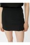 Mini Shorts Skirt with Slit Detail - 5