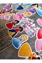 Kuromi-32 Piece Fairy Tale Princesses Giant Birthday Decoration Banner Cake Picks Cupcake Decoration Set - 6