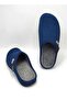 Women's Sabo Slippers Ms278 Navy Winter Closed Front Velvet House Slippers - 7