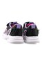 (Sper Star) Phlon Light Sole Velcro Children's Sports Shoes Black Purple - 4