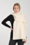 Plain Knitwear Knit Shoulder Shawl, Women's Stylish Comfortable Winter Shoulder Shawl, Shoulder Accessory, Puffy Scarf Shoulder Shawl - 4