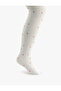 Heart Patterned 40 Den Pantyhose - 2