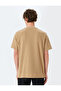 Crew Neck Regular Fit Short Sleeve Tok Fabric Label Detailed Basic T-Shirt - 4