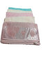 6 Velvet Hand and Face Towels 50X90 cm - 5