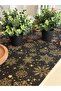 New Year Themed Black Runner New Year Table New Year Runner - 3