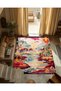 Dido 2 Collection Tapestry Design Lake Tree and Cloud Patterned Vintage Decorative Carpet 3252 - 3