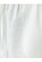Viscose Linen Blended Shorts with Lace-Up Waist Pockets - 6