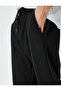 Elastic Leg Oversize Raster Waist Lace-Up Jogger Sports Sweatpants - 5
