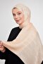 Puppy Geometric Pattern Jacquard Janjan Shawl - 3