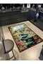 Dido 2 Collection Tapestry Design Forest and River Patterned Vintage Decorative Carpet 3275 - 2