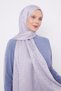 Silver Ring Pattern Jacquard Janjan Shawl