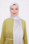 Gray Ellipse Pattern Angel Shawl