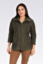 50058 Khaki Zippered Sports Jacket