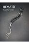 Complete Matte Hematite Rosary 8 mm Sphere Cut Healing Positive Energy Vitality Stone Rosary