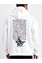 Vek Göktürk Alphabet Special Design Oversize Sweatshirt Hoodie with Turkish Print