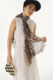 Leopard Patterned Elegans Shawl - 2