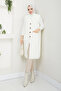 Women's Pocketed Button Closure Knitwear Vest - 4