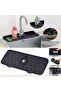 Aveo 1 Piece Kitchen Bathroom Sink Edge Silicone Mat - 3