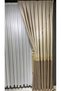 Panel Background Curtain Cream Mink Gold (Single Wing) - 5