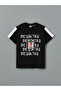 Crew Neck Printed Boy's T-Shirt