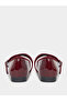 Patent Ballerina Shoes with Buckle Strap - 4