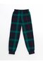 Lcw Kids Gray Crew Neck Fleece Boy Pajamas Set - 6