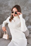 Corded Knitwear Dress - 5